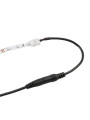 Конектор для свiтлодiодних стрiчок OEM №13 8мм затискач - mini Jack "мама" через дрiт, 15см , 100000819