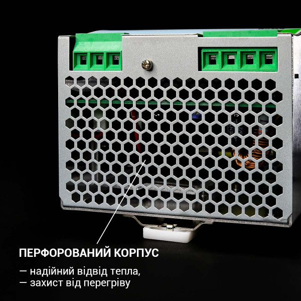 Блок питания Biom Professional на DIN-рейку DC 12V 240W 20A (BPD-240-12), 100021773
