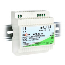 Блок питания Biom Professional на DIN-рейку DC 12V 30W 2,5A (BPD-30-12)