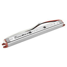 Блок питания BIOM Professional DC 12V 24W 2А stick тонкий, в алюминиевом корпусе (BPLS-24-12)