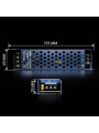 Блок питания BIOM Professional DC 12V 200W 16,6А перфорированный в металлическом корпусе (BPU-200), 100010153