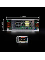 Блок живлення BIOM Professional DC 12V 25W 2,1А перфорований, в металевому корпусі (BPU-25) , 100014621