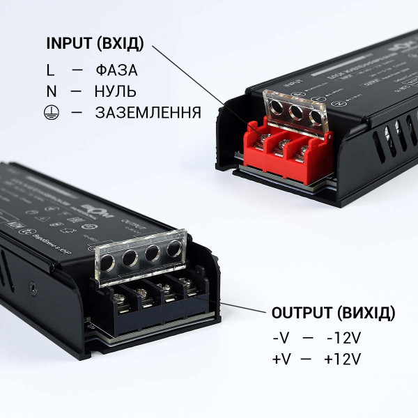 Блок питания BIOM Professional DC12 300W 25А в металлическом корпусе (BPX-12-300), 100024492