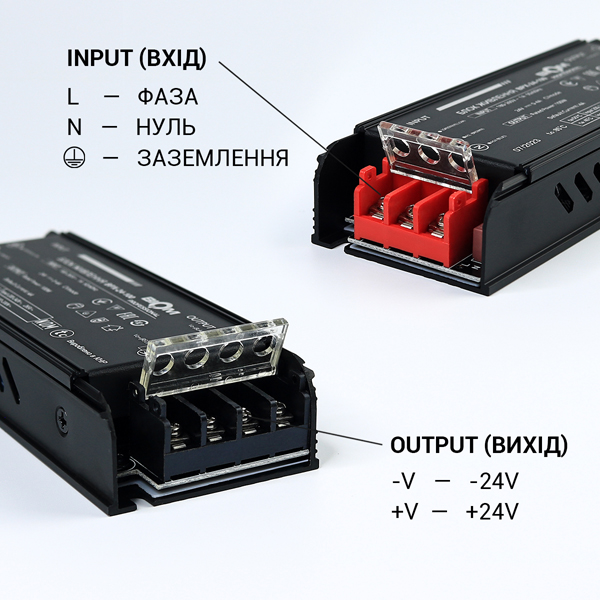 Блок питания BIOM Professional DC 24V 100W 4А в металлическом корпусе (BPX-24-100), 100023391