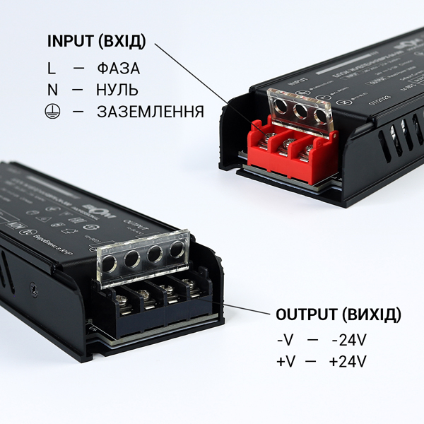 Блок питания BIOM Professional DC 24V 300W 12,5А в металлическом корпусе (BPX-24-300), 100023394