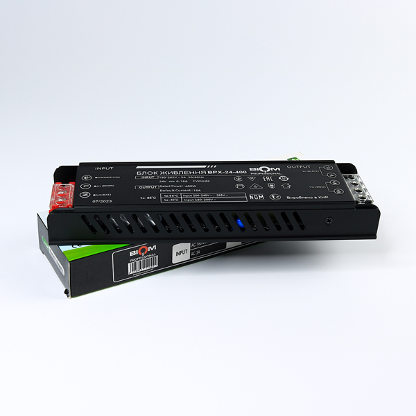 Блок питания BIOM Professional DC 24V 400W 16,6А в металлическом корпусе (BPX-24-400), 100023395