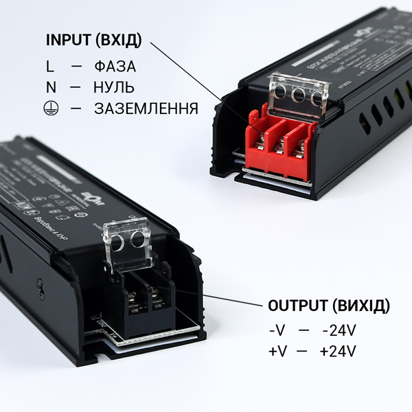 Блок питания BIOM Professional DC 24V 60W 2,5А в металлическом корпусе (BPX-24-60), 100023390