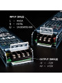 Блок питания BIOM DC 12V 300W 25А перфорированный, в металлическом корпусе (LED-12-300), 100023438