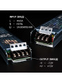 Блок питания BIOM DC 12V 400W 33А перфорированный, в металлическом корпусе (LED-12-400), 100023439