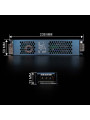 Блок питания BIOM DC 24V 400W 16,6А перфорированный, в металлическом корпусе (LED-24-400), 100023444