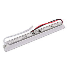 Блок питания OEM DC 12V 18W 1,5А stick тонкий, в алюминиевом корпусе (LTR-18-12)