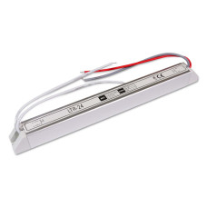 Блок питания OEM DC 12V 24W 2А stick тонкий в алюминиевом корпусе (LTR-24-12)