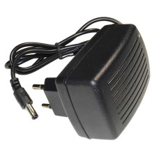 Блок питания розеточный OEM DC 12V 24W 2А со штекером в пластиковом корпусе (PL-24-12)