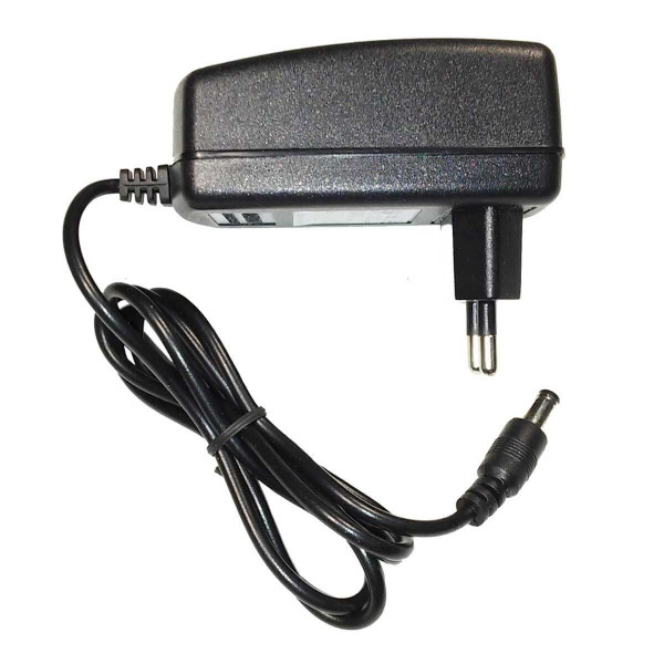 Блок живлення розетковий OEM DC 12V 24W 2А зі штекером у пластиковому корпусі (PL-24-12) , 100000184