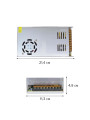 Блок питания OEM DC 12V 360W 30А негерметичний в металлическом корпусе (TR-360-12), 100000710