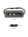 Блок питания BIOM Professional DC 12V 100W 8,3А герметичный в металлическом корпусе (WBP-100-12), 100010145