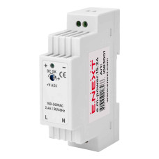 Блок питания E.NEXT на DIN-рейку e.m-power DC 24V 15W 0,63A (i083001)