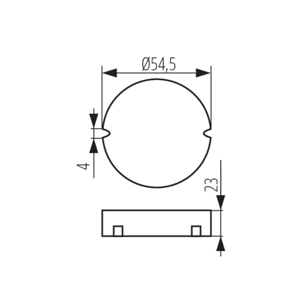 Блок питания KANLUX CIRCO N LED 12VDC 15W (24243), 100025000