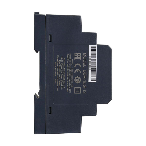 Блок питания Mean Well на DIN-рейку DC 12V 15W 1,25A IP31 (DDR-15G-12), 100024009