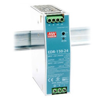 Блок питания Mean Well на DIN-рейку DC 24V 156W 6,5А (EDR-150-24)