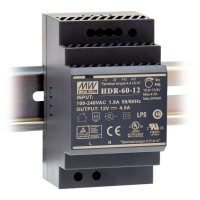 Блок живлення Mean Well на DIN-рейку DC 12V 54W 4,5А (HDR-60-12)