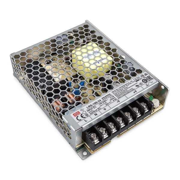 Блок живлення Mean Well DC 24V 108W 4,5A IP20 (LRS-100-24) , 100022110