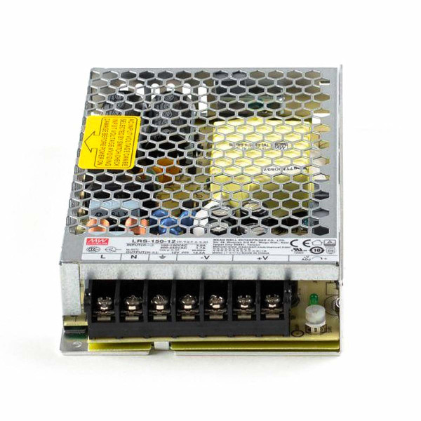 Блок живлення Mean Well DC 12V 150W 12,5A IP20 (LRS-150-12) , 100022122