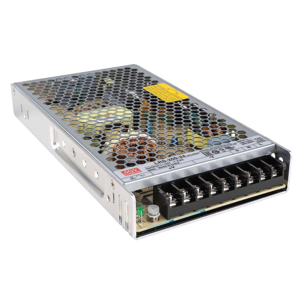 Блок живлення Mean Well DC 24V 211,2W 8,8A IP20 (LRS-200-24) , 100022118