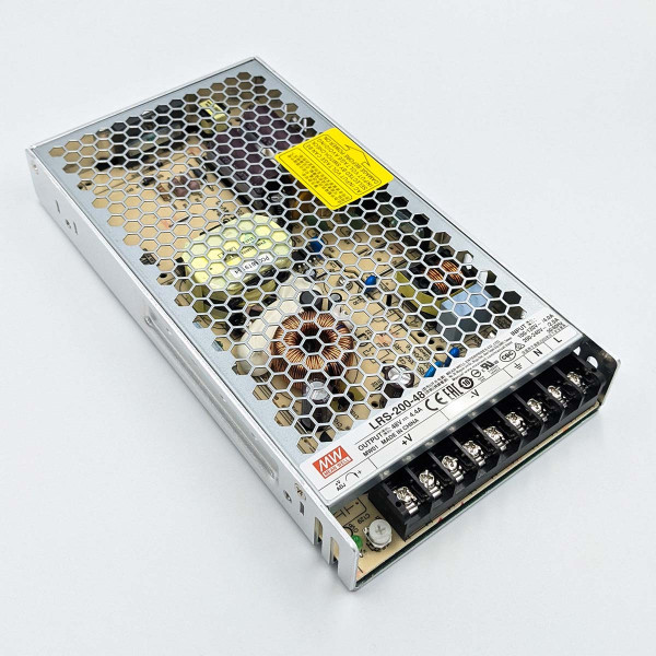 Блок питания Mean Well DC 48V 211,2W 4,4A IP20 (LRS-200-48), 100022139