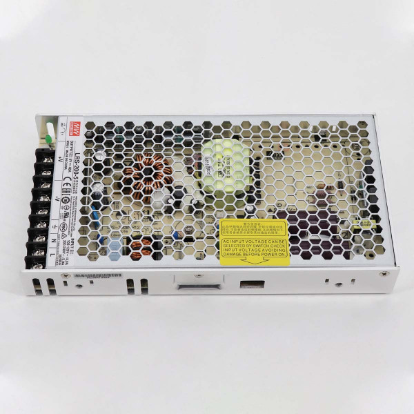 Блок живлення Mean Well DC 5V 200W 40А ІР20 (LRS-200-5) , 100024007