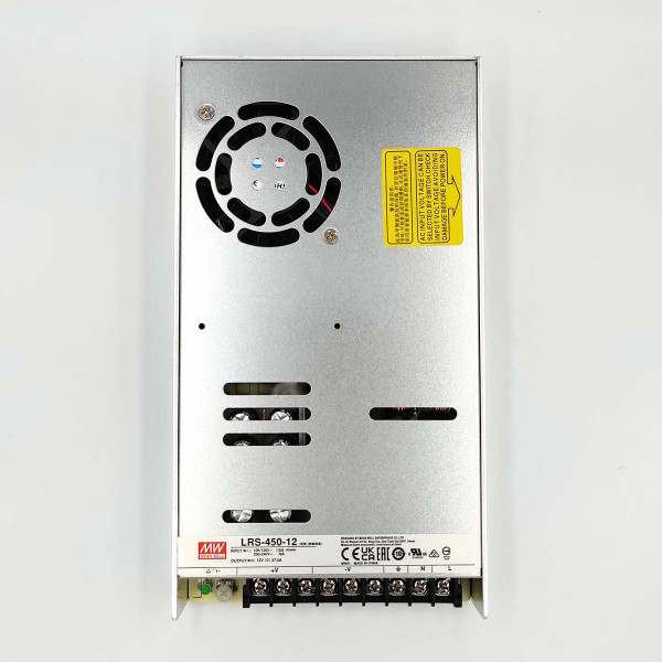 Блок живлення Mean Well DC 12V 450W 37,5А ІР20 (LRS-450-12) , 100024002