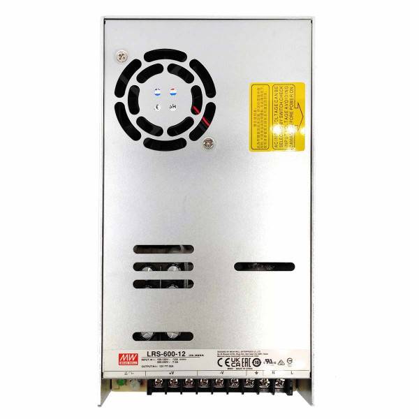 Блок питания Mean Well DC 12V 600W 50А ІР31 (LRS-600-12), 100024004