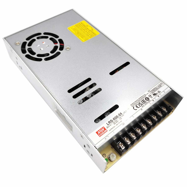 Блок питания Mean Well DC 24V 600W 25А ІР31 (LRS-600-24), 100024005