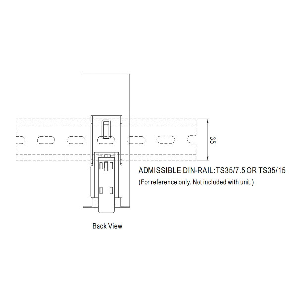 Блок питания Mean Well на DIN-рейку DC 12V 120W 10А (NDR-120-12), 100022042
