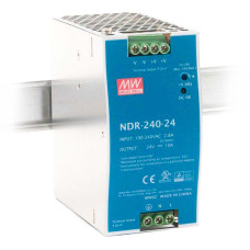 Блок питания Mean Well на DIN-рейку DC 24V 240W 10А (NDR-240-24)