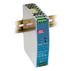 Блок питания Mean Well на DIN-рейку DC 24V 75W 3,2А (NDR-75-24)