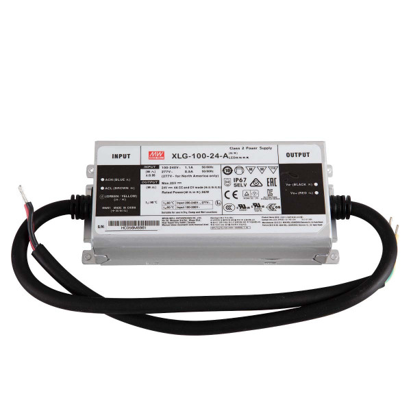 Блок живлення Mean Well DC 24V 96W 4A IP67 (XLG-100-24A) , 100022126