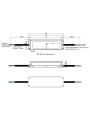 Блок живлення Mean Well DC 24V 199,2W 8,3A IP67 (XLG-200-24A) , 100022115