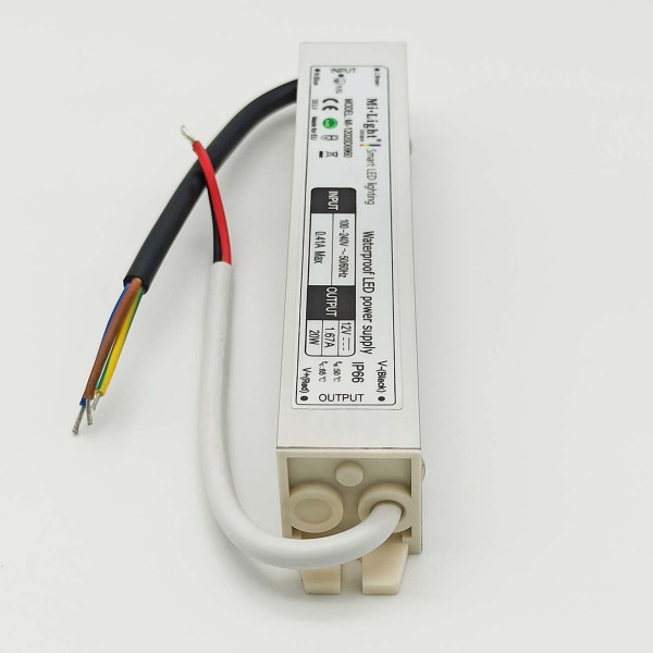 Блок питания Mi-light для LED ленты DC 12V 20W IP66 (MI-12020D0960), 100022670