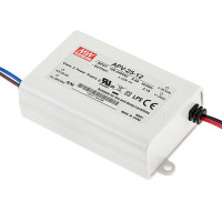 Блок живлення Mean Well DC 12V 25,2W 2,1А IP42 (APV-25-12)