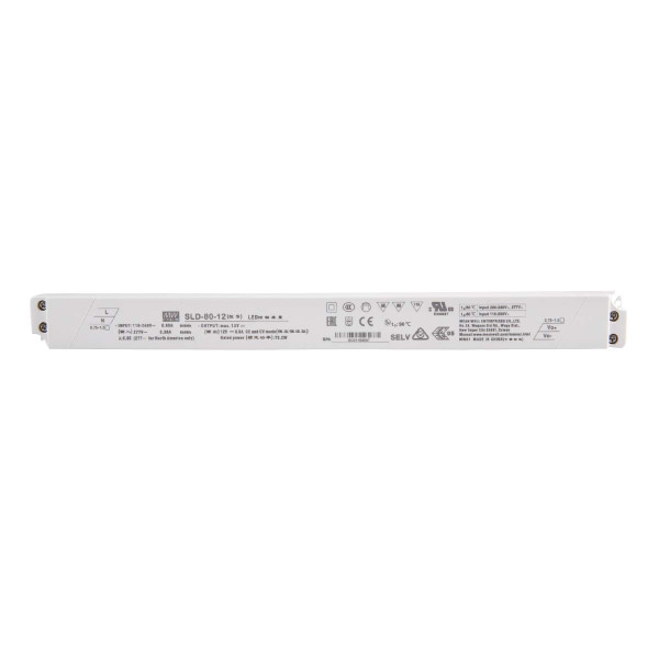 Блок живлення Mean Well DC 12V 79,2W 6,6A IP20 (SLD-80-12) , 100022106