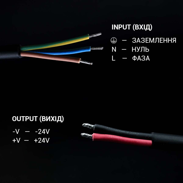 Блок питания BIOM Professional DC24 300W 12,5А герметичный (WBP-24-300), 100027330