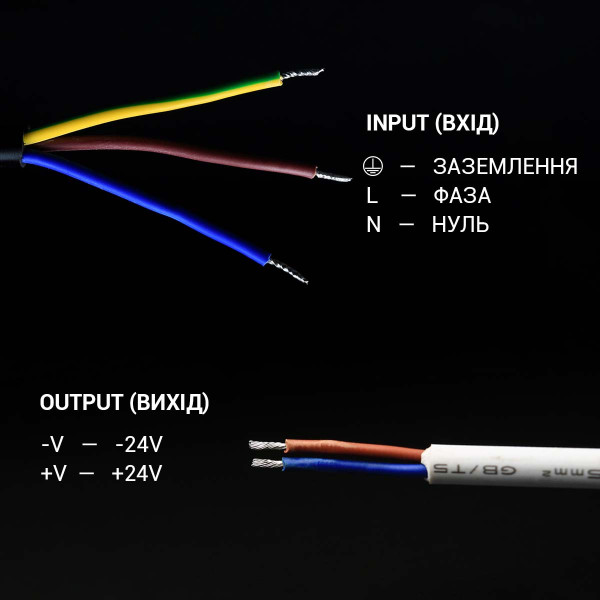 Блок питания BIOM Professional DC24 60W 2,5А герметичный (WBP-24-60), 100027325