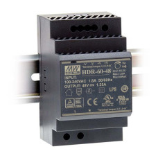 Блок питания Mean Well на DIN-рейку DC 48V 60W 1,25A IP20  (HDR-60-48)