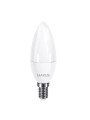 Светодиодная лампа MAXUS C37 7W 735Lm 3000K 220V E14 Frosted (1-LED-733), 100014319