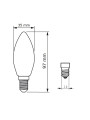 Світлодіодна лампа PHILIPS MAS VLE LEDCandle D 3,4-40W E14 927 B35 FRG (929003059702) , 100023796