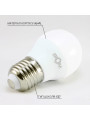 Светодиодная лампа Biom G45 10W 900Lm 4500К 220V E27 матова (BT-702), 100023977