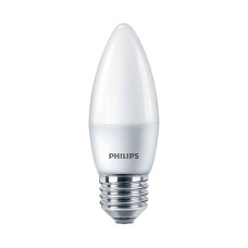 Светодиодная лампа PHILIPS ESSLEDCandle 6.5-75W E27 827 B35NDFR RCA (929001886707)