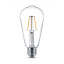 Светодиодная лампа PHILIPS LED Filament Classic 6-60W ST64 E27 830 CL ND (929001975013)