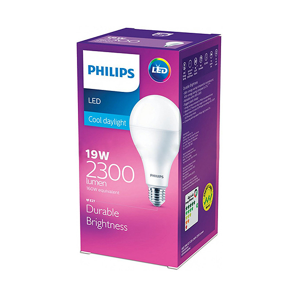 Светодиодная лампа PHILIPS LEDBulb 19W E27 865 A80 1CT/6APR (929002004149), 100023689